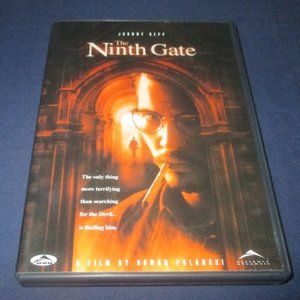 The Ninth Gate (DVD, 2000, Canadian) Roman Polanski, Johnny Depp